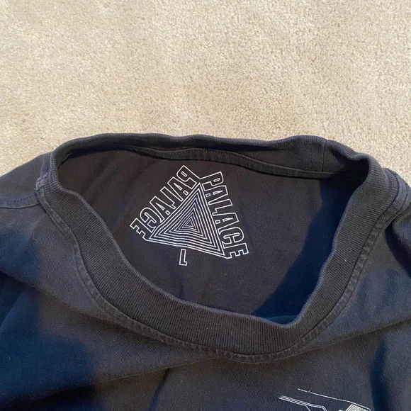 COPY - Palace Glow in the Dark TriFerg Long Sleeve T-Shirt - Black - Large - Picture 4 of 5